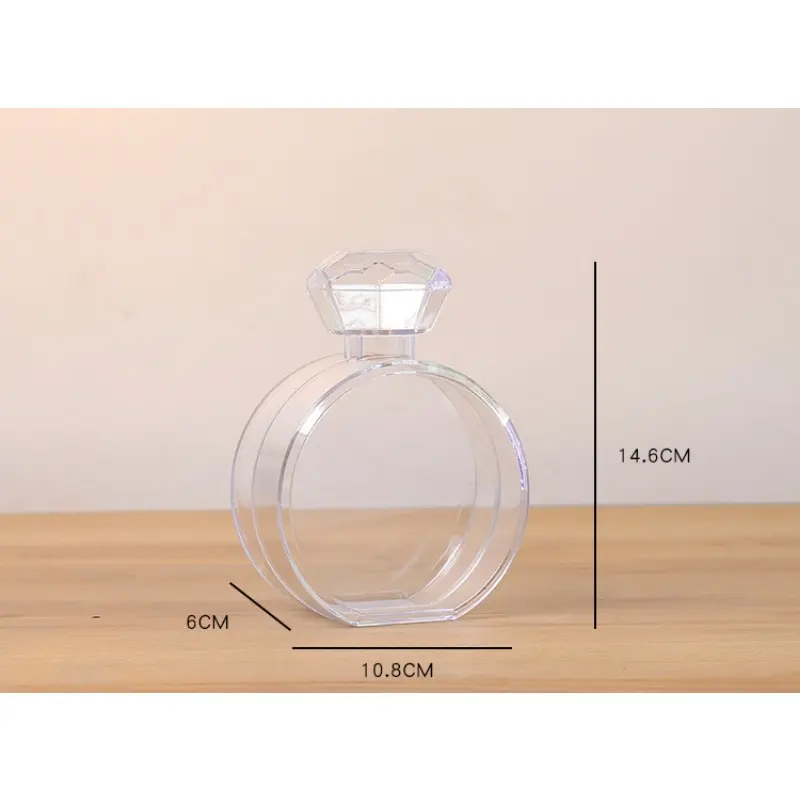 Transparent Glass Candle Holder Wedding Dinner Table Decoration Bar Party Christmas Candlestick Rustic Round Glass Candlestick