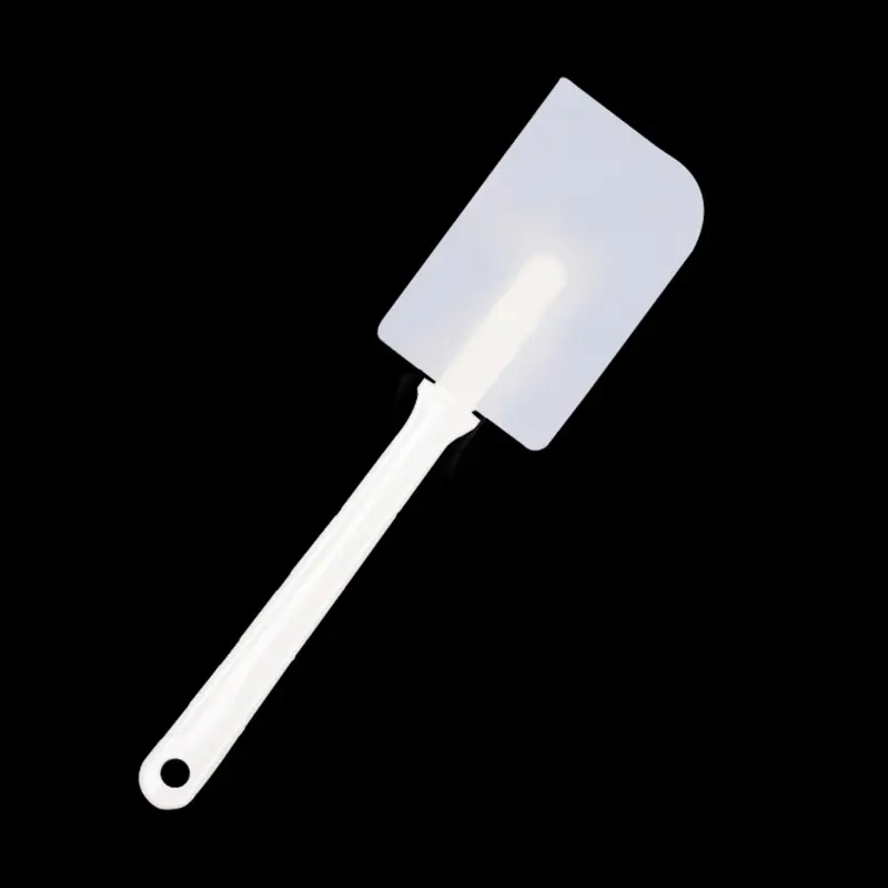 Silicone Cake Scraper Translucent Non-Stick Cake Cream Spatula Kitchen Cooking Pastry Scraper Mold Brush Tool Baking Accessories