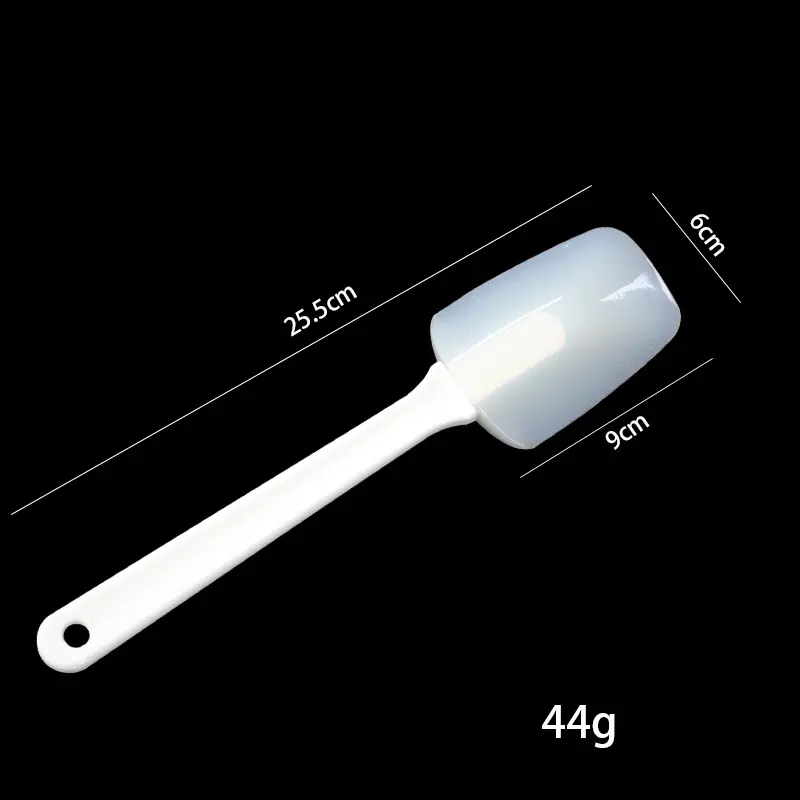 Silicone Cake Scraper Translucent Non-Stick Cake Cream Spatula Kitchen Cooking Pastry Scraper Mold Brush Tool Baking Accessories