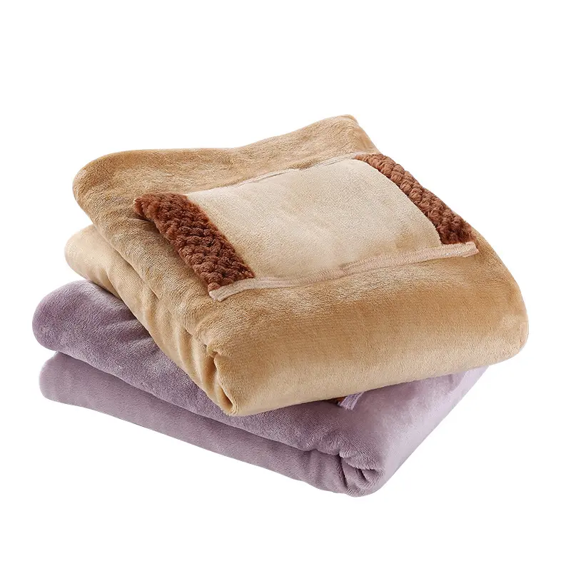 Electric Heater Blankets 5V USB Powered Soft Thicker Warmer Winter Heating Blanket For Office Bedroom Works With Power Bank