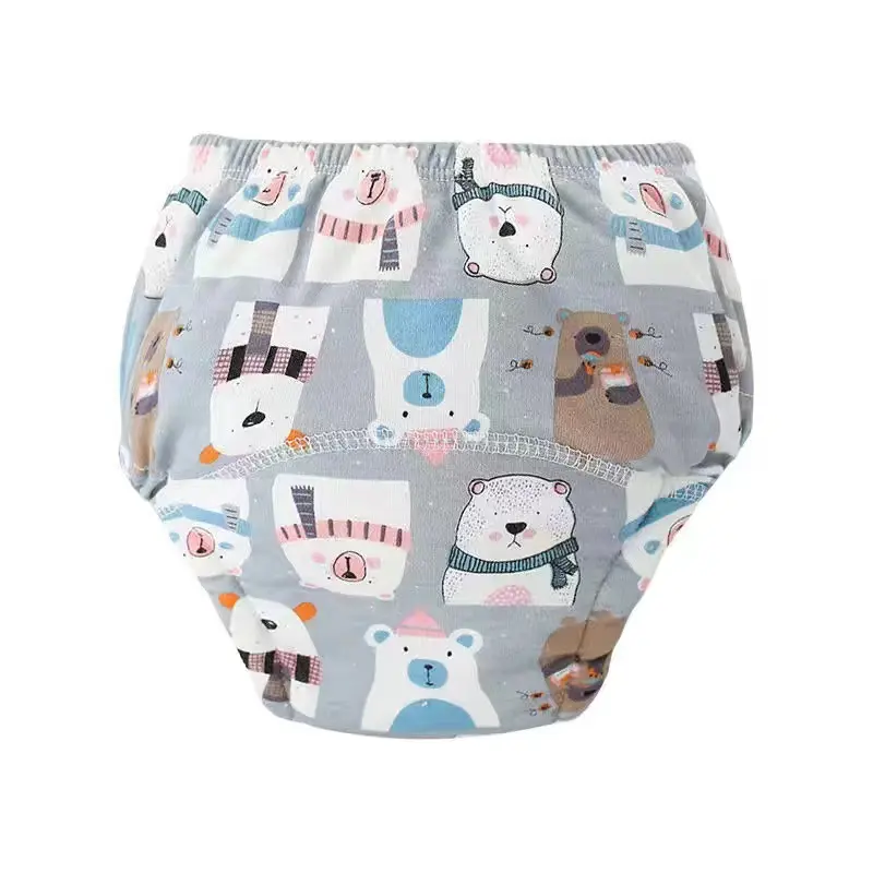 Baby Training Pants Underwear Washable Diaper Pocket Learn Pants Baby Diaper Breathable Diaper Pocket Baby Summer