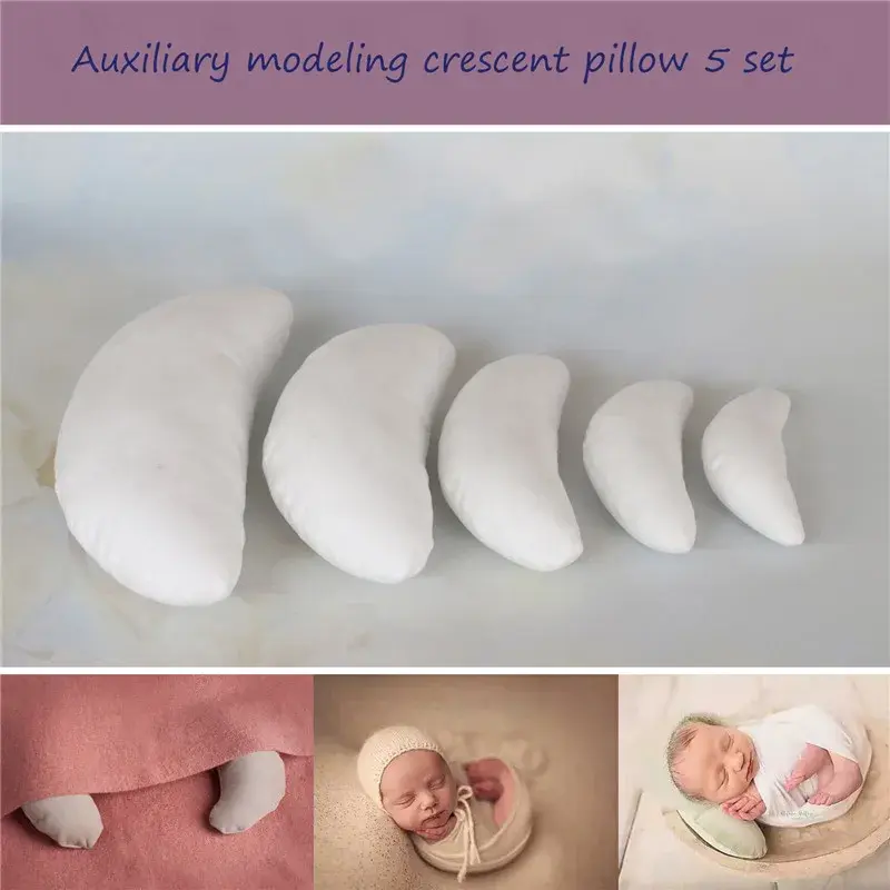 5pcs Newborn Photography Prop Posing Beans Posing Pillows - Posing Aid, Studio Essential, Posing Prop Photography Accessories