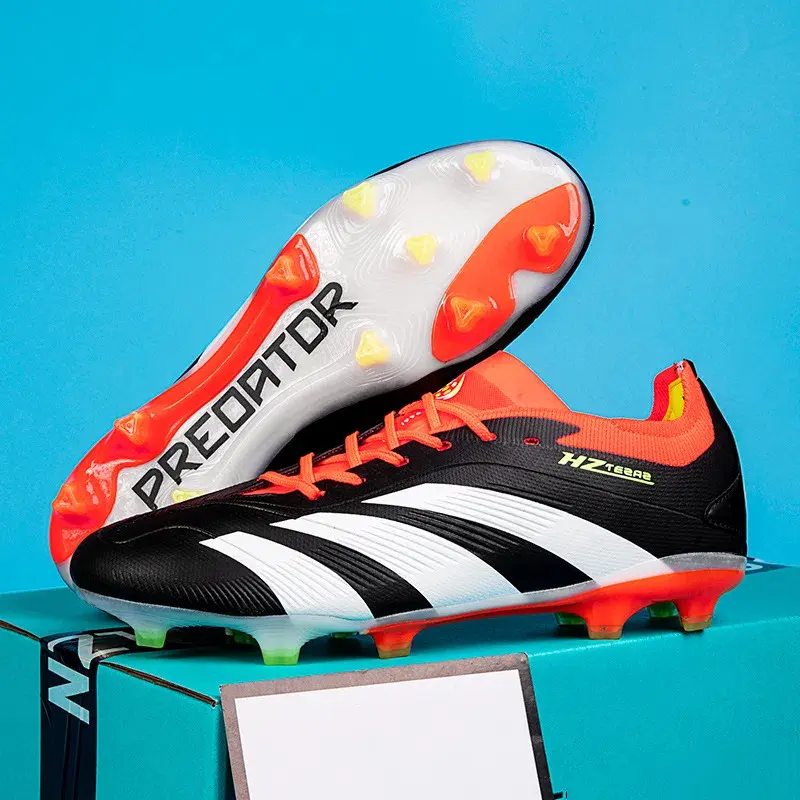 Professional Men Soccer Shoes Society Cleats Grass Training Football Field Boots Original Sneaker Indoor Fast Football Shoes