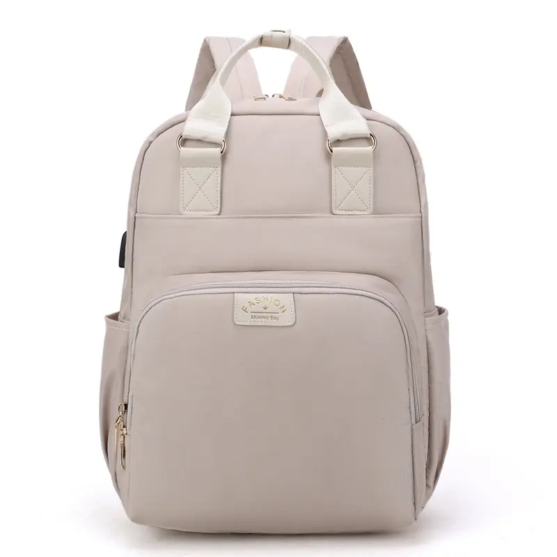 Casual Multifunctional Mommy Bag Wet and Dry Separation Mother and Baby Bag Milk Storage and Insulation Bag Large Capacity Back