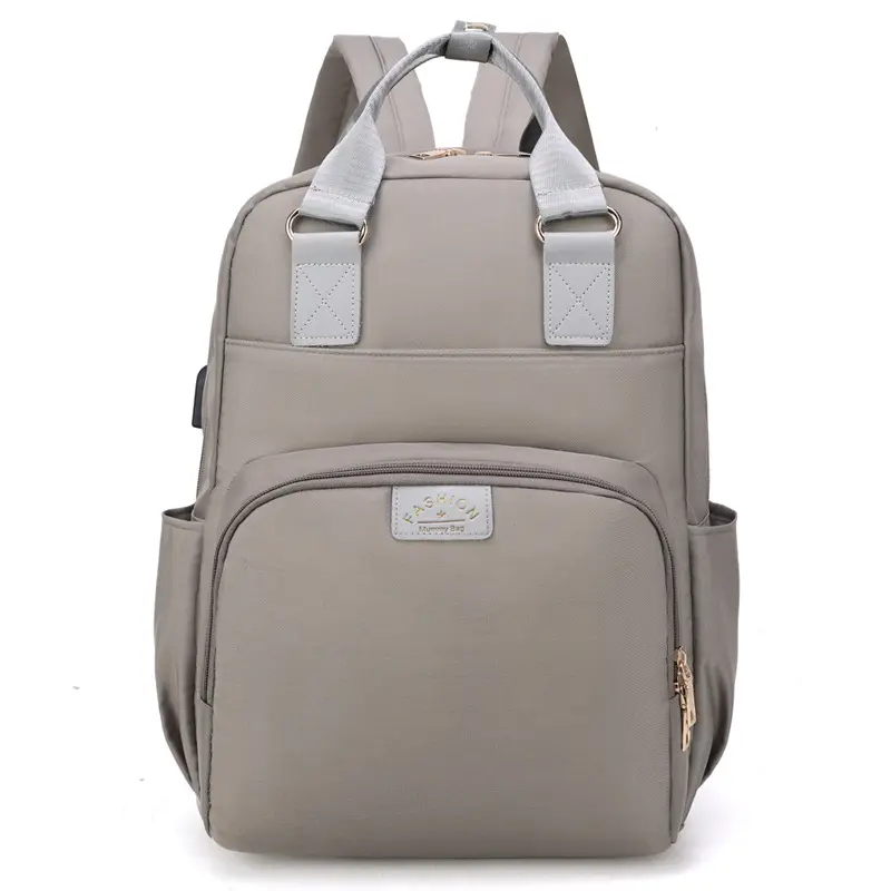 Casual Multifunctional Mommy Bag Wet and Dry Separation Mother and Baby Bag Milk Storage and Insulation Bag Large Capacity Back