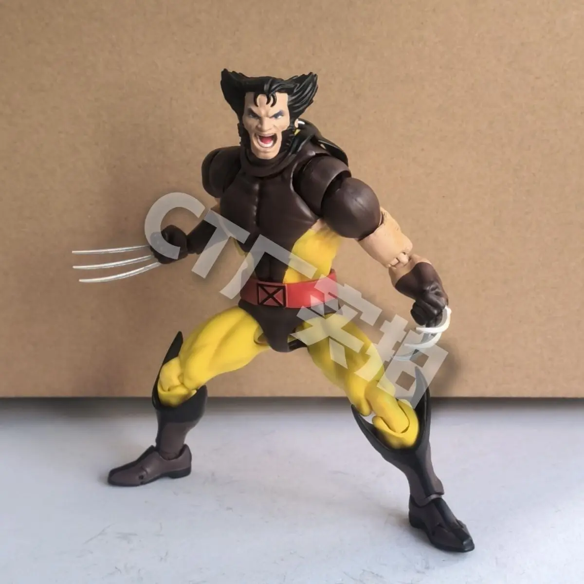 IN-STOCK CT Toys Mafex 138 Wolverine Figure Hellverine Mafex 96 Brown Comic X-Men Action Figure Shf Figurine Ko Model Toy Doll