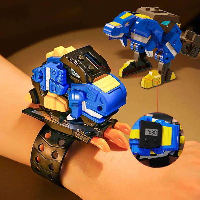 In Stock Miniforce X Watch Toy Super Dinosaur Power Mecha Deformation Robot Favorite Toy Boy Movable Model Toy Customized Gifts