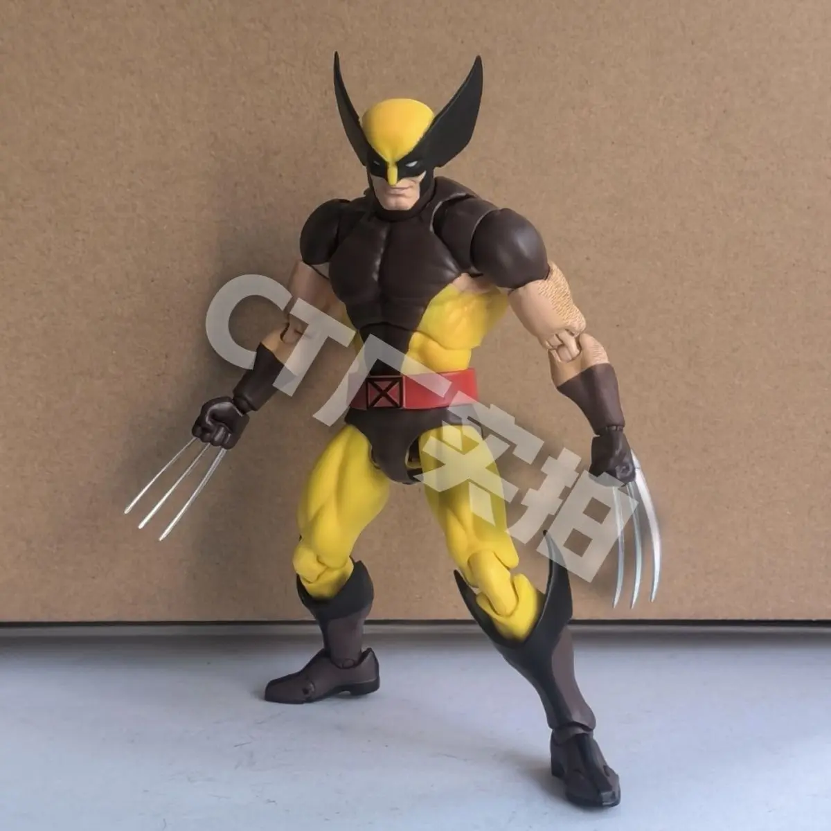 IN-STOCK CT Toys Mafex 138 Wolverine Figure Hellverine Mafex 96 Brown Comic X-Men Action Figure Shf Figurine Ko Model Toy Doll