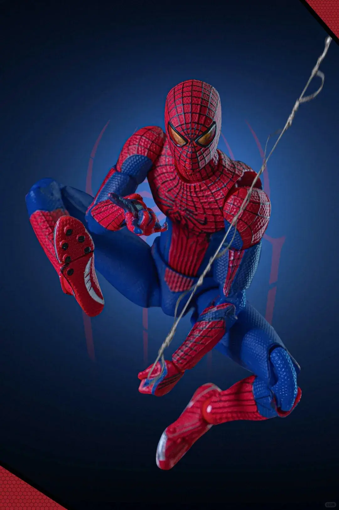 In Stock CT Toys 001 Spiderman Action Figure Mafex 001 The Amazing Spider-Man Figurine Model Andrew Garfield Spider Man Toy Gift