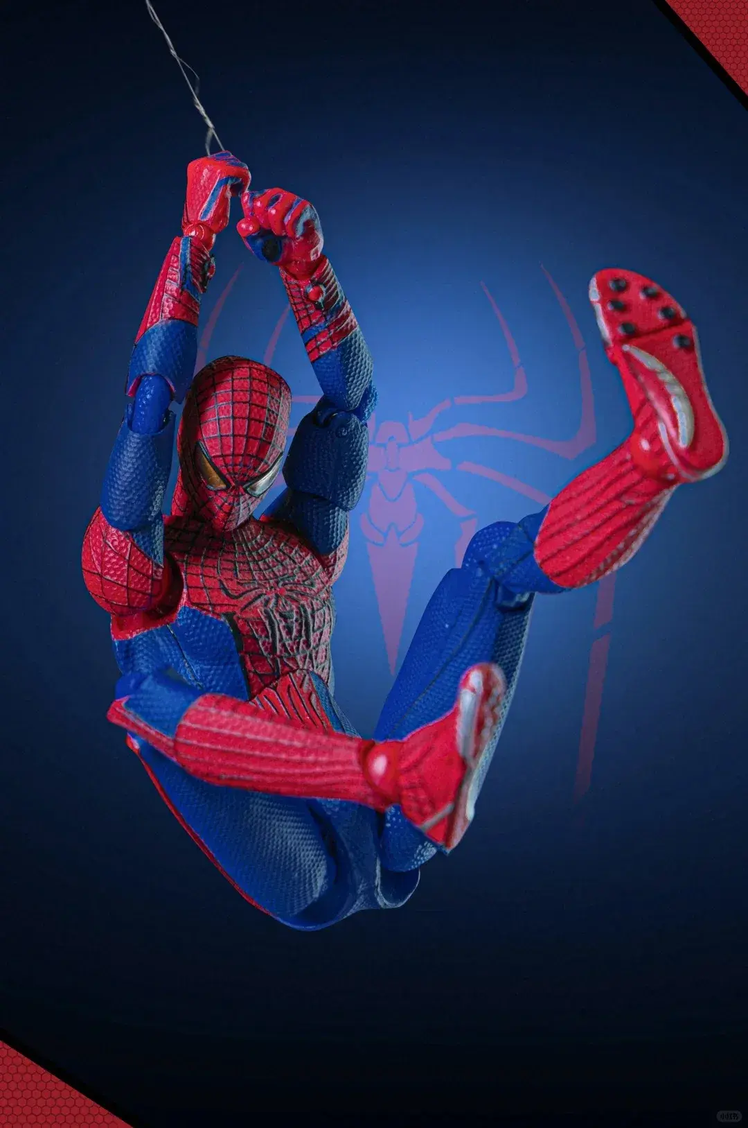 In Stock CT Toys 001 Spiderman Action Figure Mafex 001 The Amazing Spider-Man Figurine Model Andrew Garfield Spider Man Toy Gift