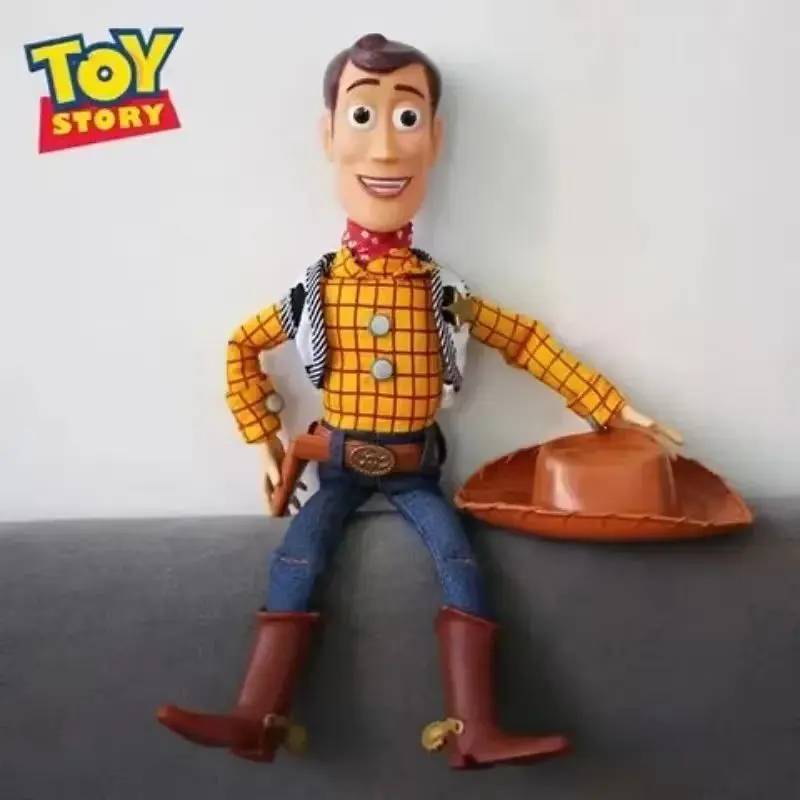New Anime Disney Toy Story 4 Talking Woody Buzz Jessie Rex Action Figures Anime Decoration Collection Figurine Toys Model For