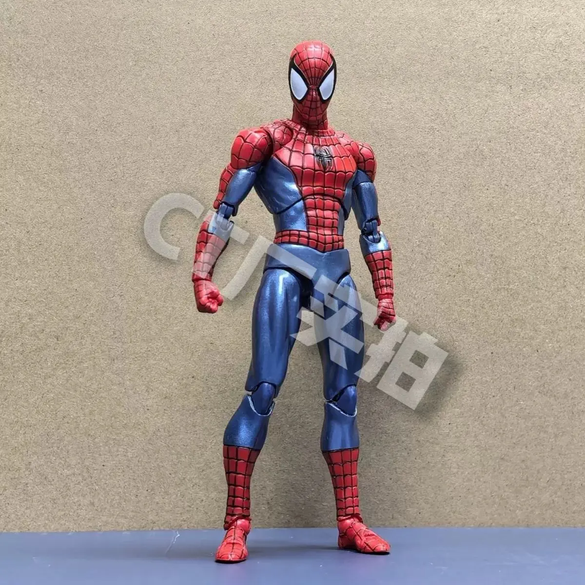 Ct Toys Spiderman Figure Mafex 075 The Anazing Spider-Man Comic Ver Mafex 185 Anime Action Figure  Model Doll Customized Toys