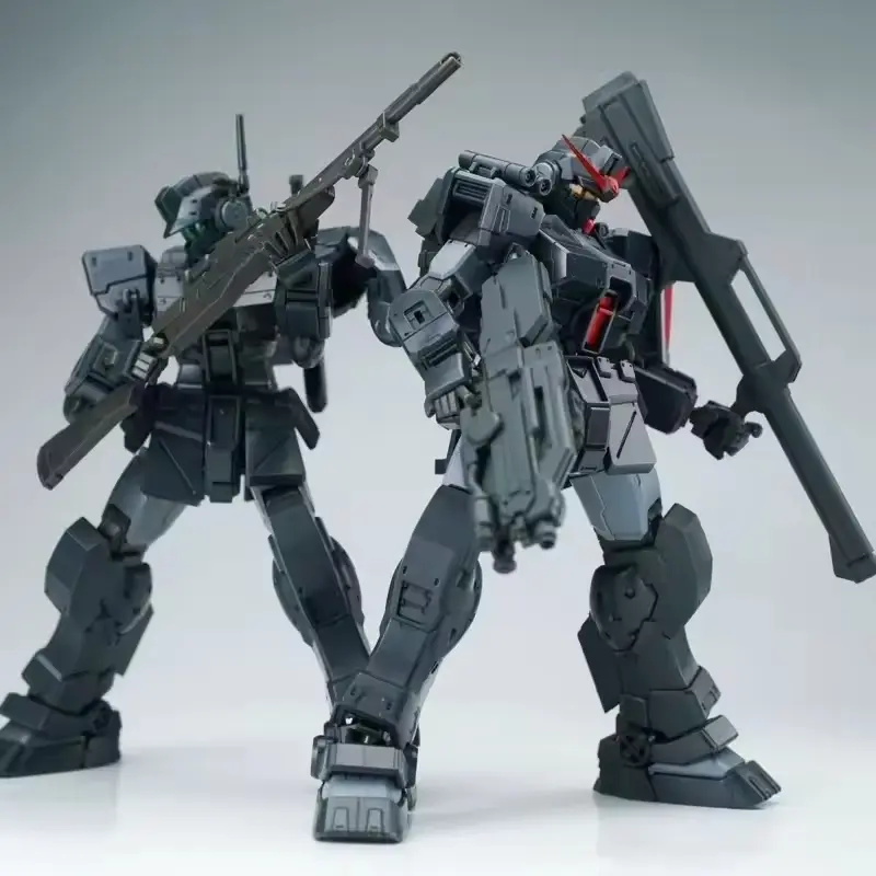Hg 1/144 Ak Model Rgm-79s Gm Spartan Black Dingo In Stock Assembly Model Kit Action Figure Customized Plastic Model Kit Toy Gift