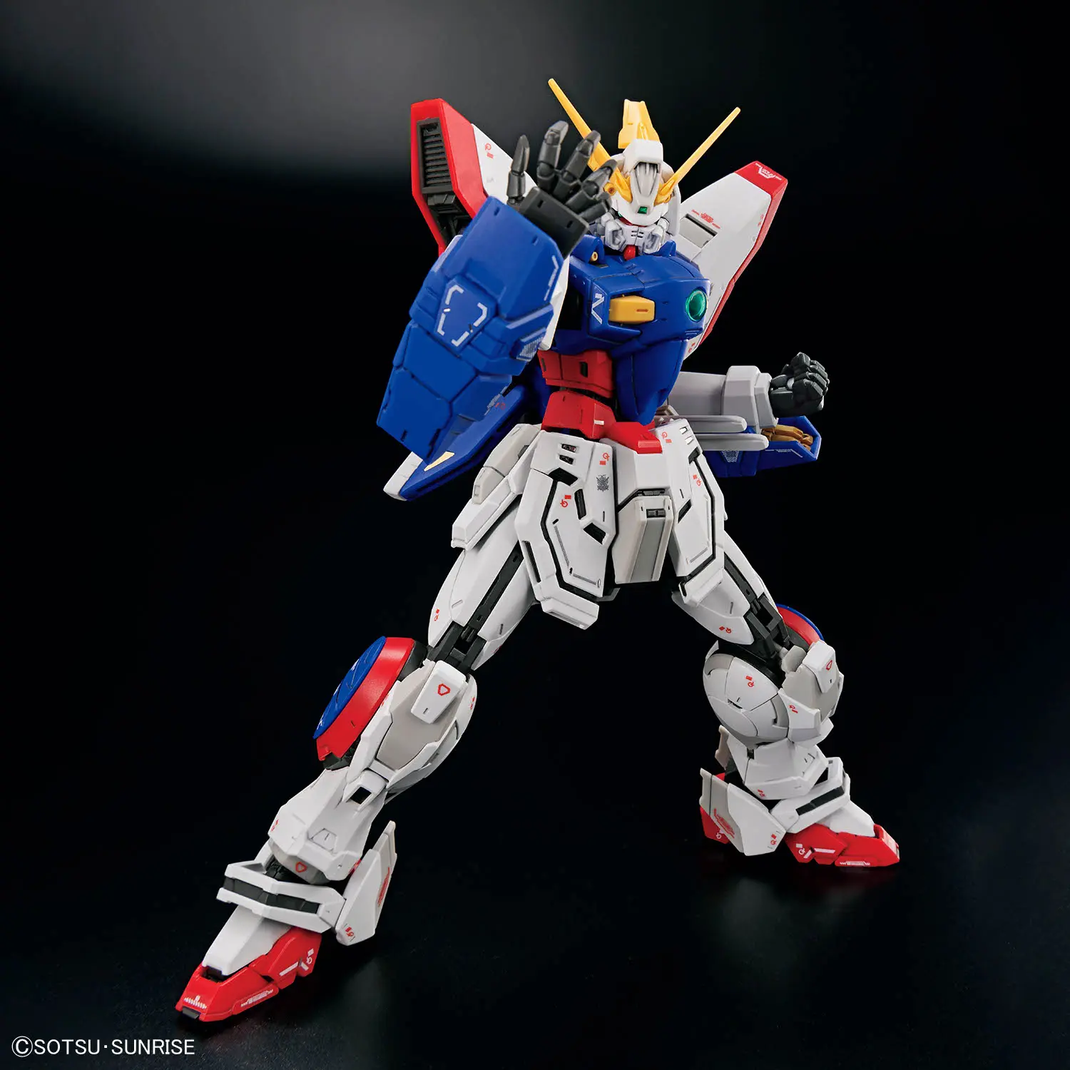 Original Genuine Model BANDAI RG 1/144 Shining Gundam Domon Kasshu's Use Assembly Action Figure Anime Figurine Collections Toys