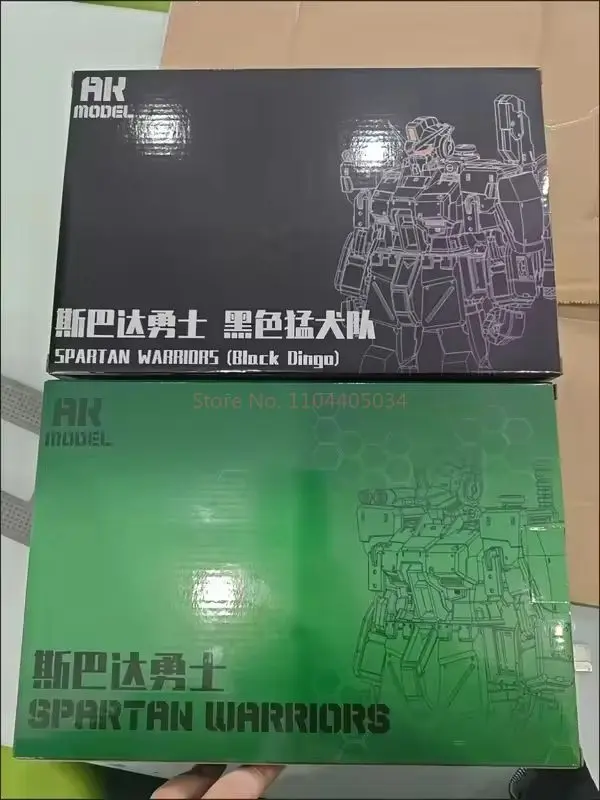 Hg 1/144 Ak Model Rgm-79s Gm Spartan Black Dingo In Stock Assembly Model Kit Action Figure Customized Plastic Model Kit Toy Gift