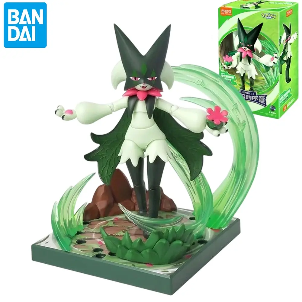 Blokees Model Pokemon Toys Assembly Model Meowscarada Ceruledge Charizard Greninja Collectible Robot Kits Models Kids Gift