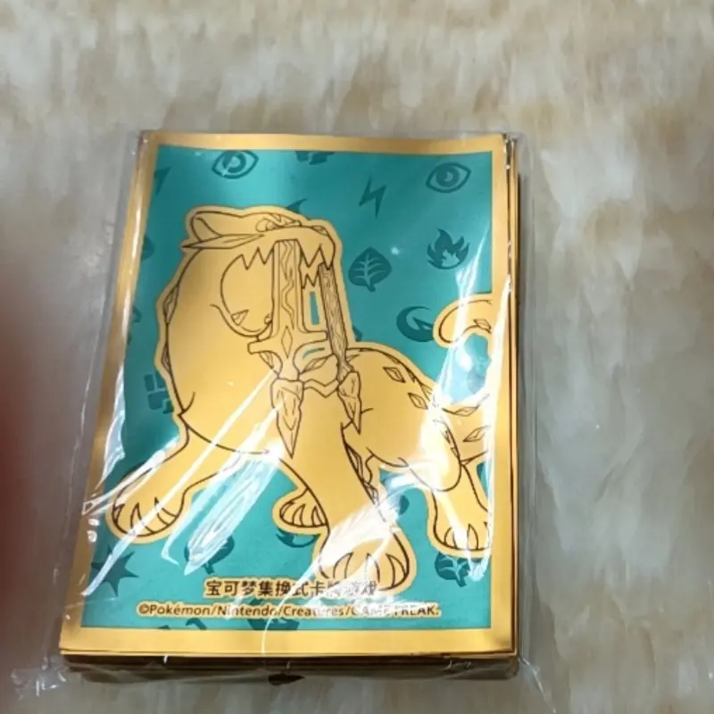 64Pcs/set Ptcg Trading Card Sleeve Departure Theme Lvysaur Shanaido Mewtwo Card Protection Cover Gift Toys ﻿