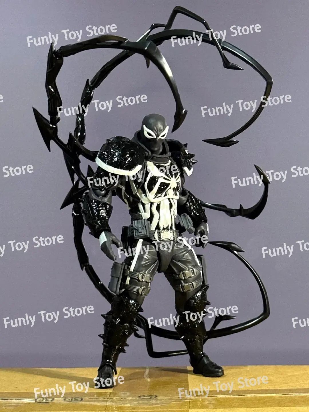 In Stock Ct Toys Agent Venom Amazing Yamaguchi Agent Anti Venom Figure Spiderman Anime Action Figure Customized Gifts Toys