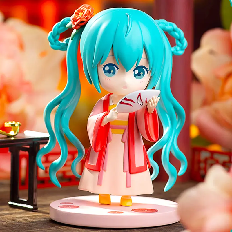 Hatsune Miku Blind Box Cute Anime Doll Collection Blind Surprise Box Son Of Flowers Toy Gift For Birthday Home Decoration