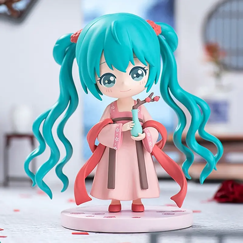 Hatsune Miku Blind Box Cute Anime Doll Collection Blind Surprise Box Son Of Flowers Toy Gift For Birthday Home Decoration