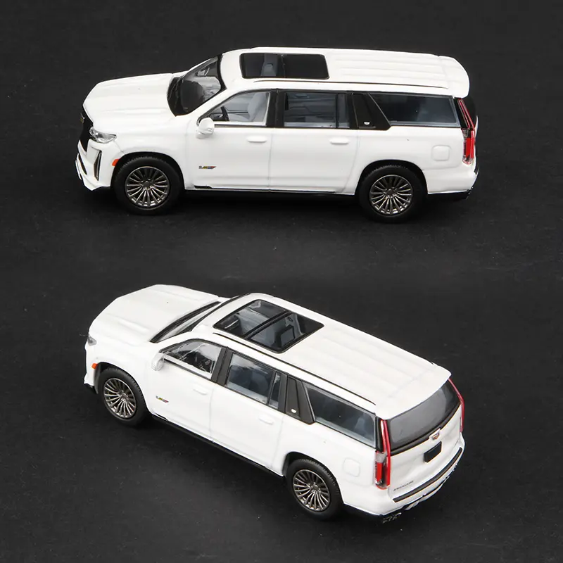 Massdi 1:64 Cadillac Escalade Car Model CT5 CT6 Alloy Miniature Diecast Vehicles Toy Collection