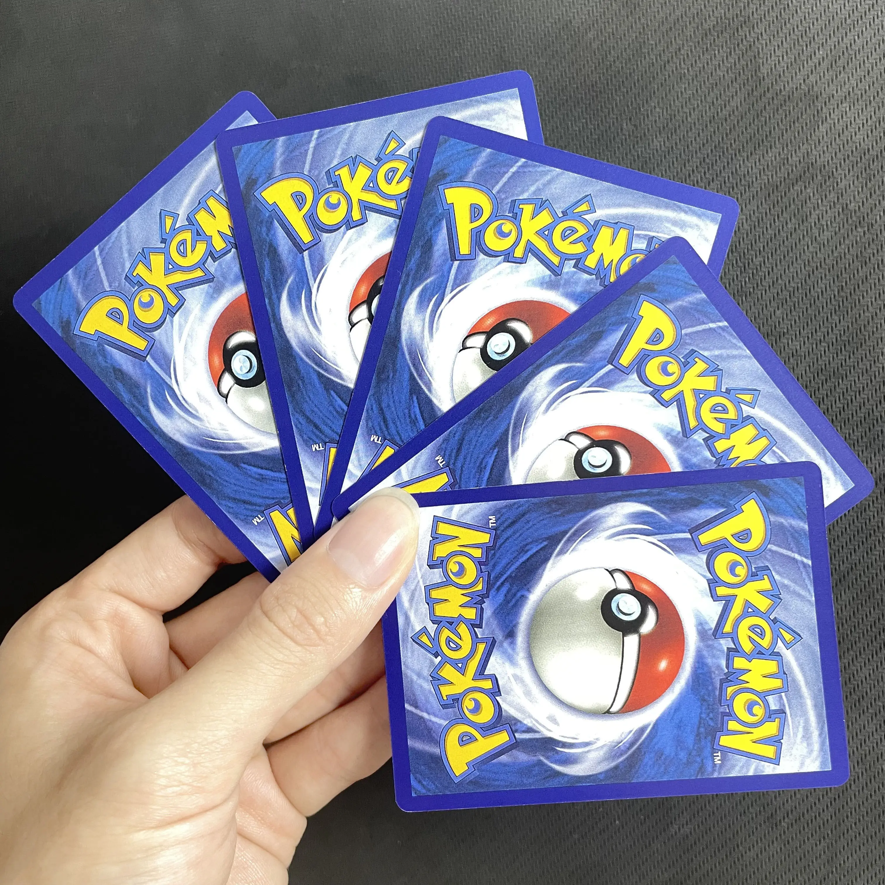 PROXY 4 Pcs Chinese Pokemon Cards Eevee Pikachu Gem Cards Pack Vol.2 PTCG Collection Game Toys Gifts
