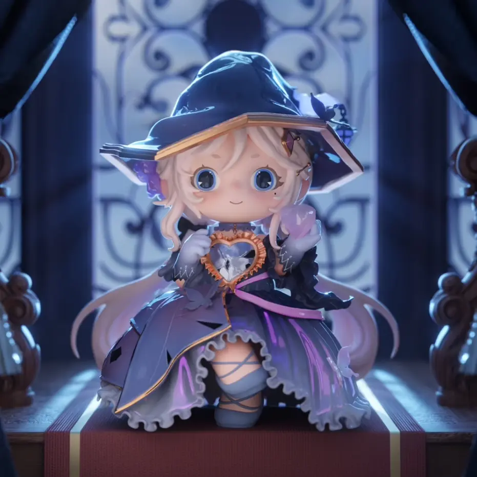 Original Saving Miss Joy Blind Box Genuine Fufu Figure Anime Doll Decor Customized Mystery Box Collectors Surprise Toy Gifts