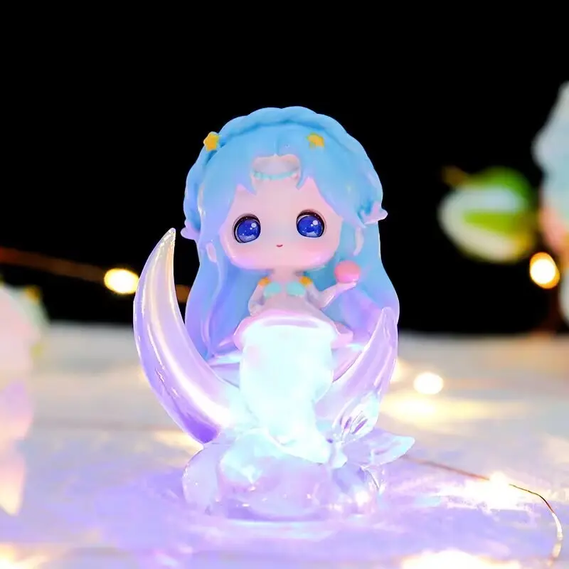 Handmade Mermaid Legend Blind Box Collectible Figurine Trendy Ornament Model Toy Perfect Birthday Gift for Students & Children