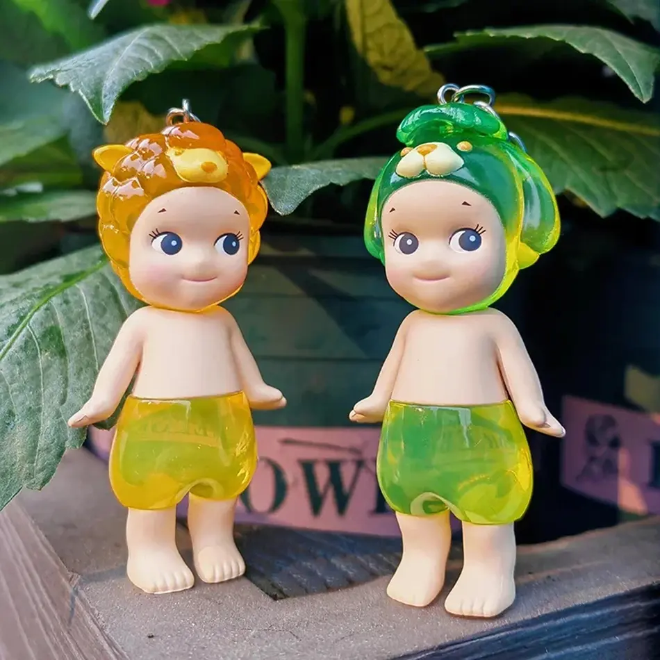 Candy House Angel Keychain Blind Box Doll Bag Pendant Handmade Creative Cartoon Toy Birthday Valentine'S Day Gift Mystery Boxes'