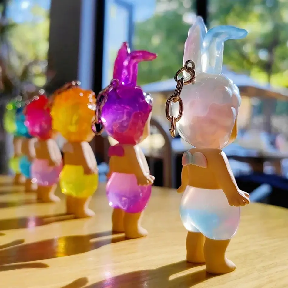 Candy House Angel Keychain Blind Box Doll Bag Pendant Handmade Creative Cartoon Toy Birthday Valentine'S Day Gift Mystery Boxes'
