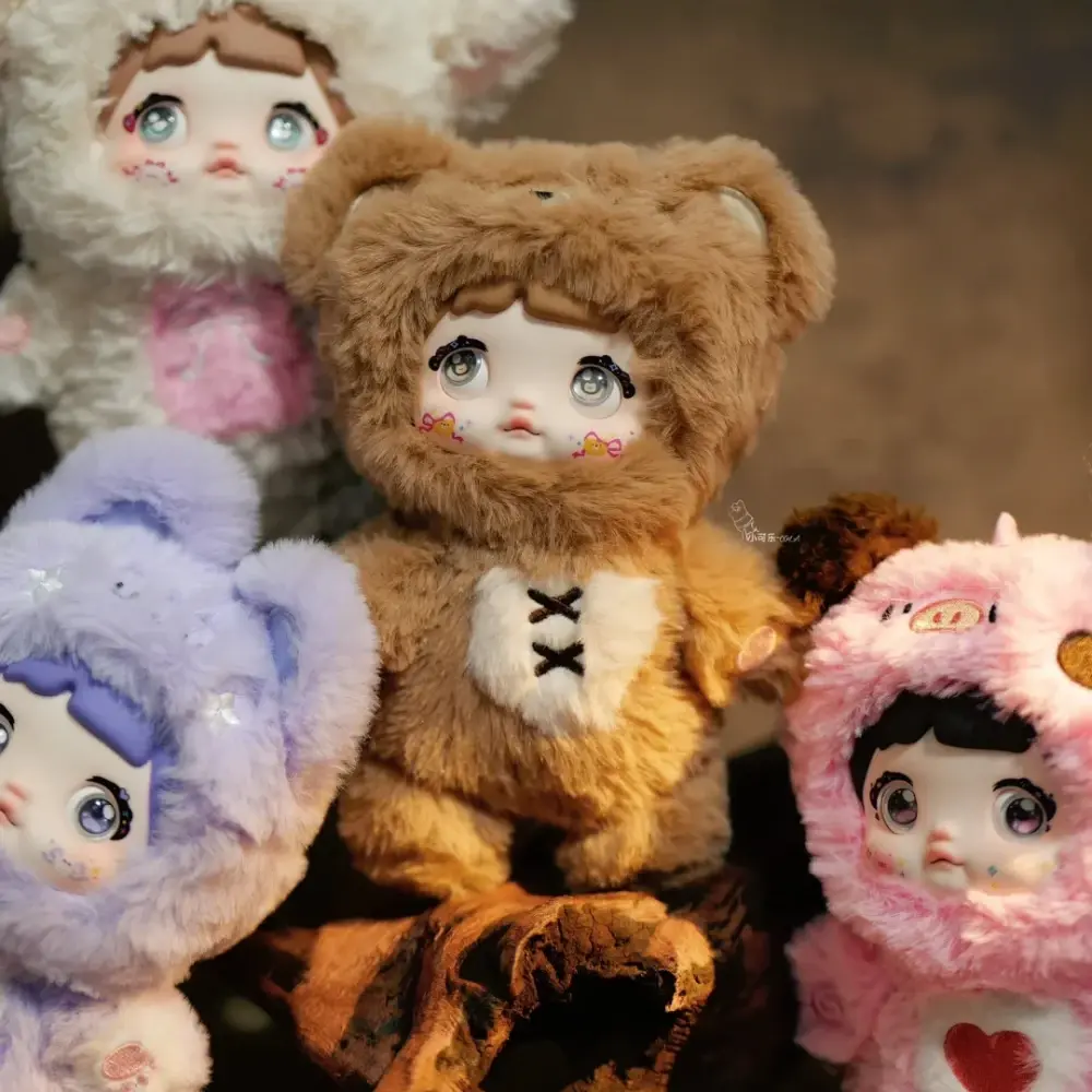 Blind Box Nommi Loveliness Never End Series Cute Vinyl Plush Doll Mystery Bag Kawaii Nommi Anime Figure Bag Pendant Surprise Toy