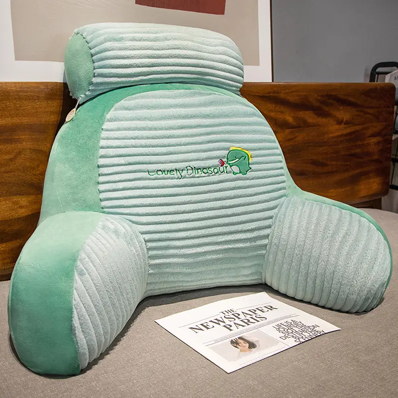 Dormitory Bed Reading and Playing Sofa Waist Support Office Bedside Cushion Large Pillow Backrest Bedside Pillow Cartoon Cute