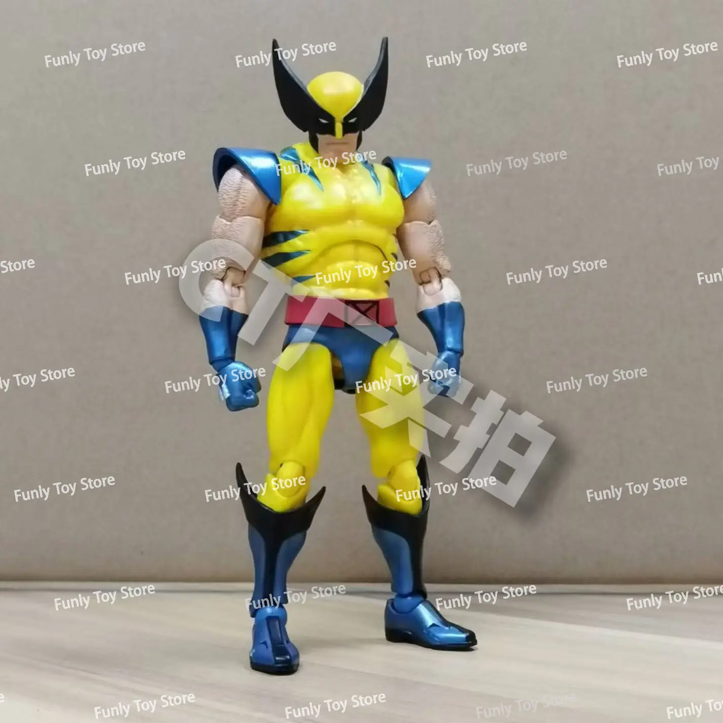 In Stock Ct Toys Wolverine Mafex 138 Brown Figure 096 Comic Ver X-Men Shf Anime Action Figure Figurine Model Custom Gifts Toys