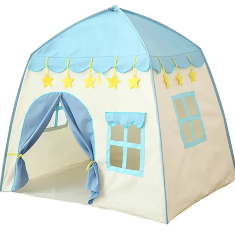 Children's Tent Indoor Outdoor Games Garden Princess Castle Folding Cubby Toys Tents Enfant Room House Teepee Playhouse