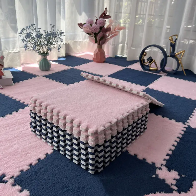 Play Mat Exercise Carpet Mattress Foam Puzzle Floor Blanket Play Mat for Toys Gift Area 10/16pcs Floor Mats Rug