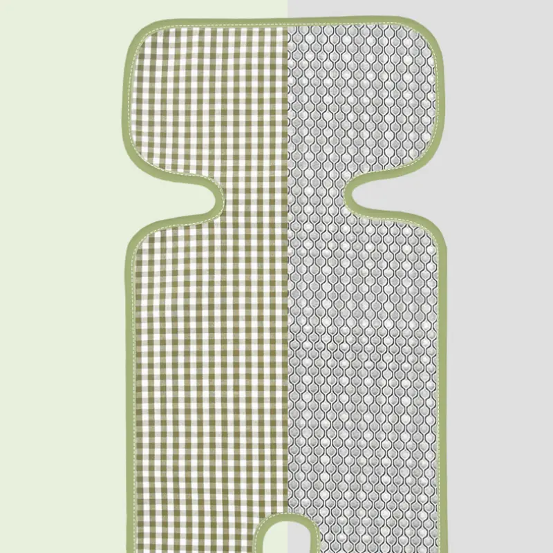 Baby Stroller Mat Ramie Cool Cushion For Child Changing Nappy Pad Breathable Summer For Stroller Seat Universal Fit Accessories