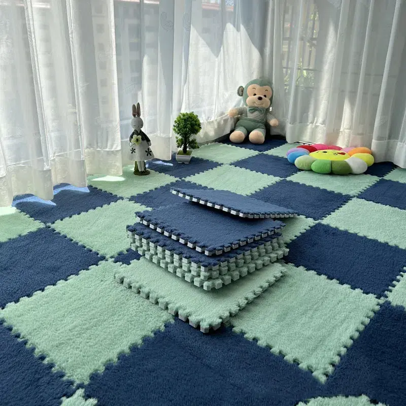 Play Mat Exercise Carpet Mattress Foam Puzzle Floor Blanket Play Mat for Toys Gift Area 10/16pcs Floor Mats Rug