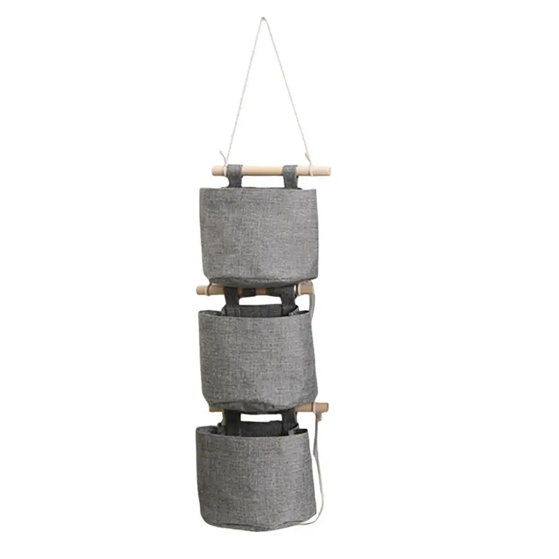 Wall Mount Storage Bags Closet Detachable Free Combination Foldable Washable Hanging Storage Bag For Room Bathroom