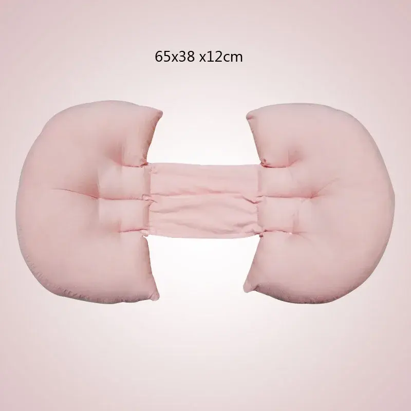 Multi-Function Pregnant Women Pillow Side Sleeper Protect Waist Sleep Pillow Abdomen Support U Shape Pregnancy Waist Pillow Pad