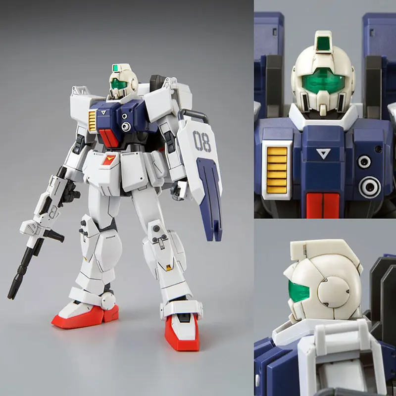 KK Model RX-79G Ground Type HGUC 1/144 Scale Airborne Backpack Parachute Assembly Action Figure Collectible Model Kit Toy Gift