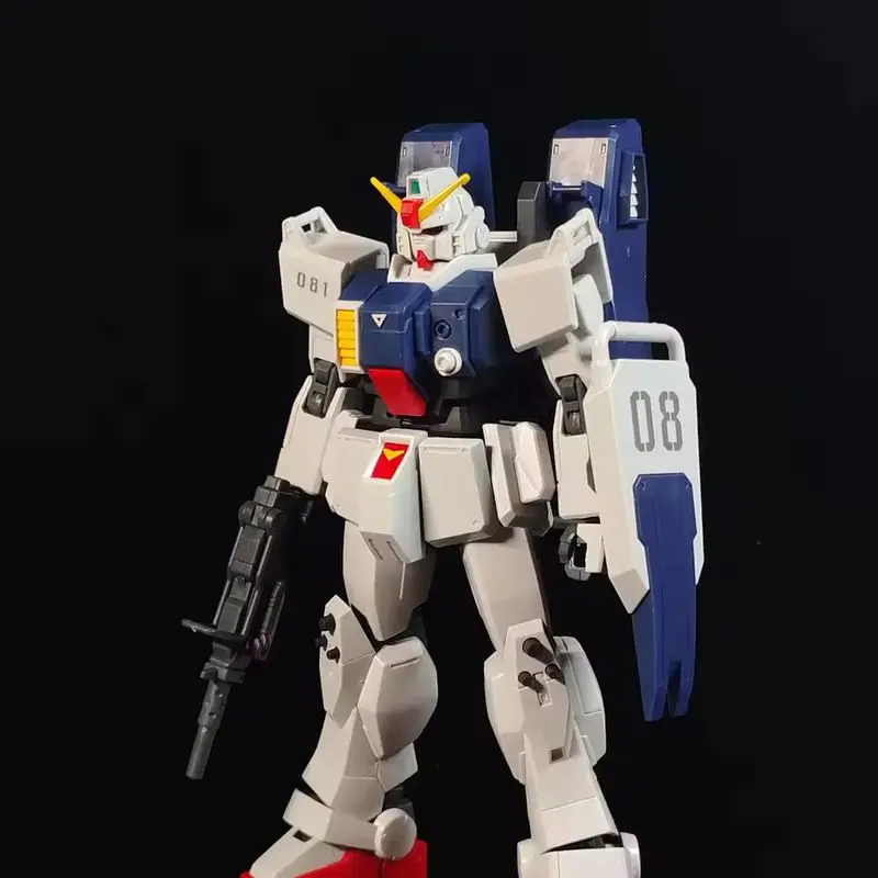KK Model RX-79G Ground Type HGUC 1/144 Scale Airborne Backpack Parachute Assembly Action Figure Collectible Model Kit Toy Gift