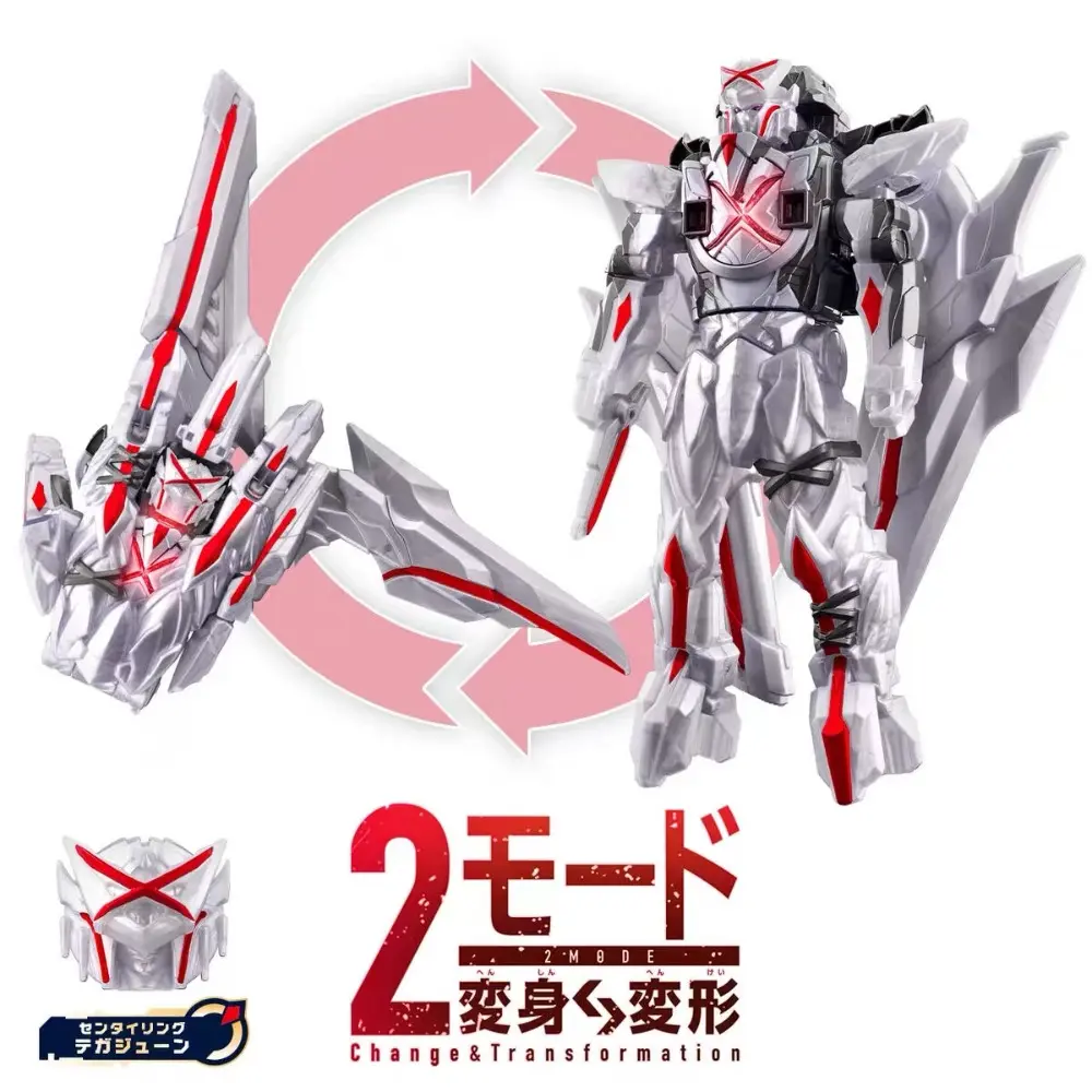 Bandai Genuine DX No.1 SENTAI GOZYUGER Anime Golden of Tega Sword Leon Buster 50 Figure Toys for Kids Gift Collectible Model