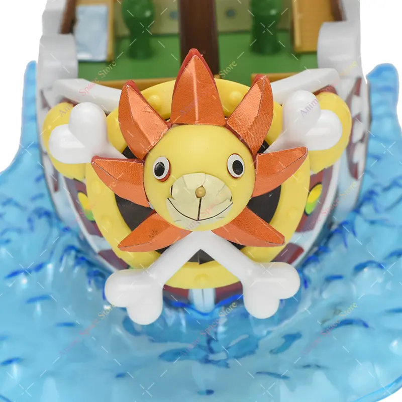 One Piece Pirate Ship Luffy Going Merry Thousand Sunny 15th/20th Anniversary Edition DIY Assembly Ship Collection Model Toy Gift