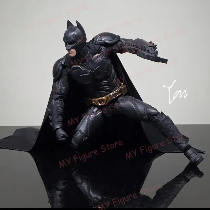 Original INART Studio New Batman Action Figure DC The Dark Knight Trilogy Figurine 1/12 Bat Man Statue Model Kid Toy Gifts