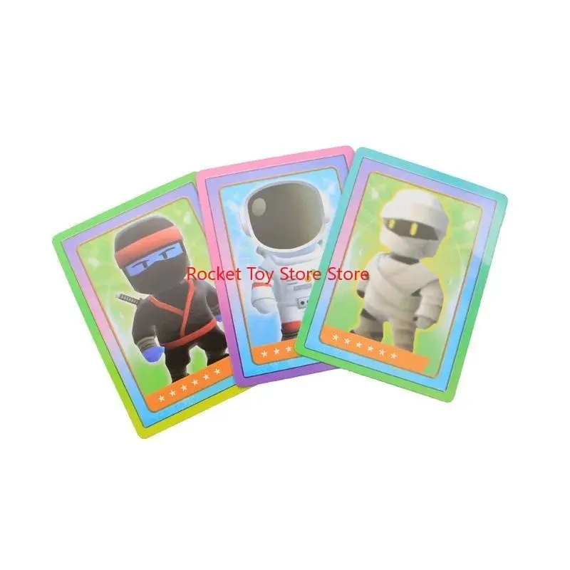 Stumble Guys Action Figure Card Toys, Kawaii Anime Game Character, Card Models, 3 "Dolls Collection, Gifts, Gifts