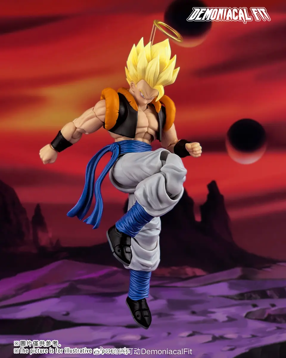 Demoniacal Fit Gogeta 3.0 Body Dragon Ball Z Action Figure DBZ SHF Gogeta Super Saiyan Figurine Anime Figures Model Toy Gift