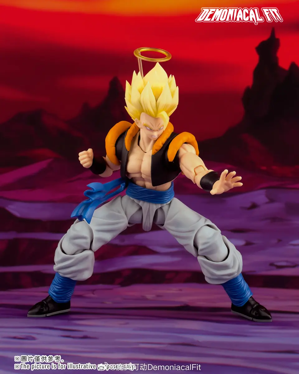 Demoniacal Fit Gogeta 3.0 Body Dragon Ball Z Action Figure DBZ SHF Gogeta Super Saiyan Figurine Anime Figures Model Toy Gift