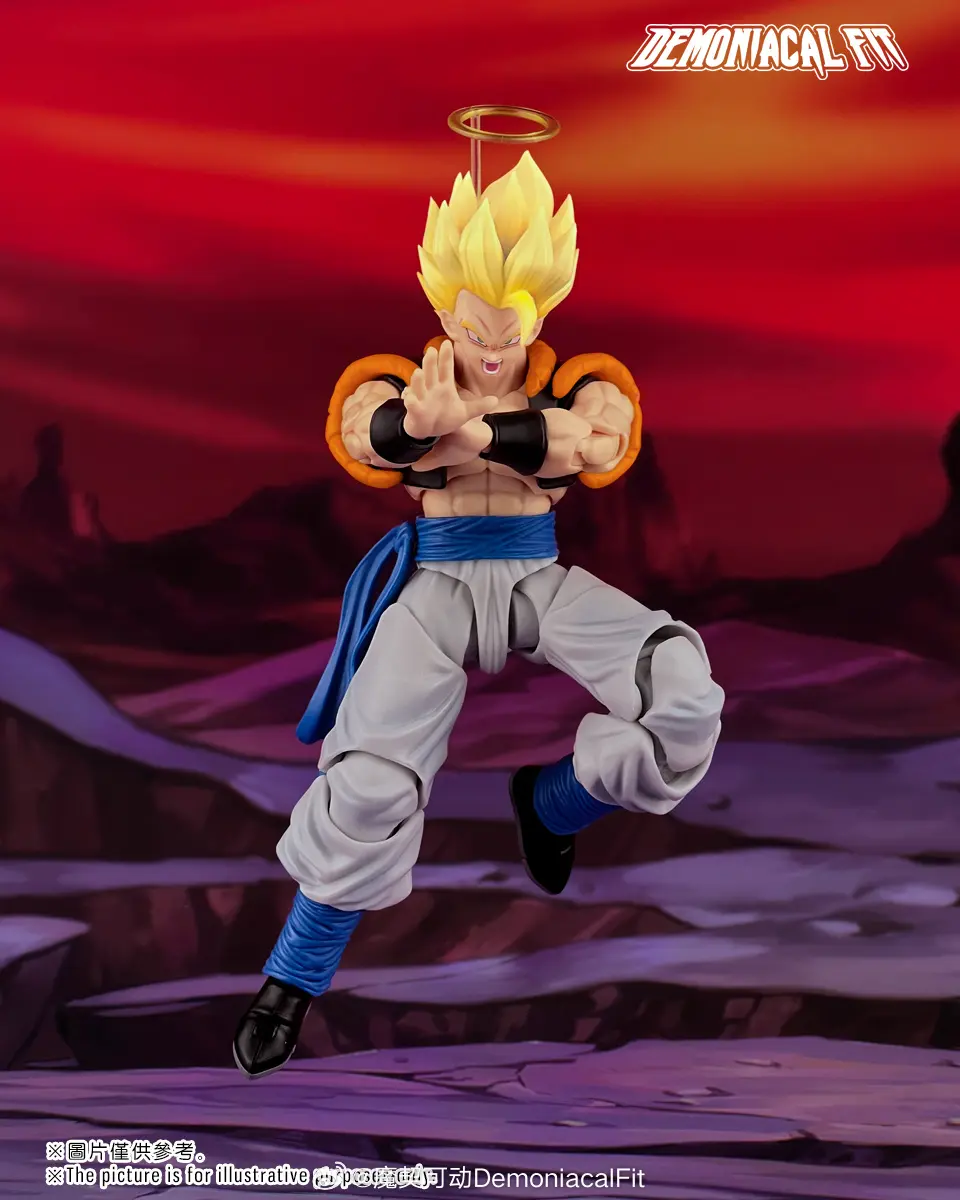 Demoniacal Fit Gogeta 3.0 Body Dragon Ball Z Action Figure DBZ SHF Gogeta Super Saiyan Figurine Anime Figures Model Toy Gift