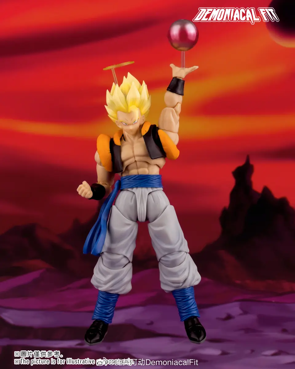 Demoniacal Fit Gogeta 3.0 Body Dragon Ball Z Action Figure DBZ SHF Gogeta Super Saiyan Figurine Anime Figures Model Toy Gift
