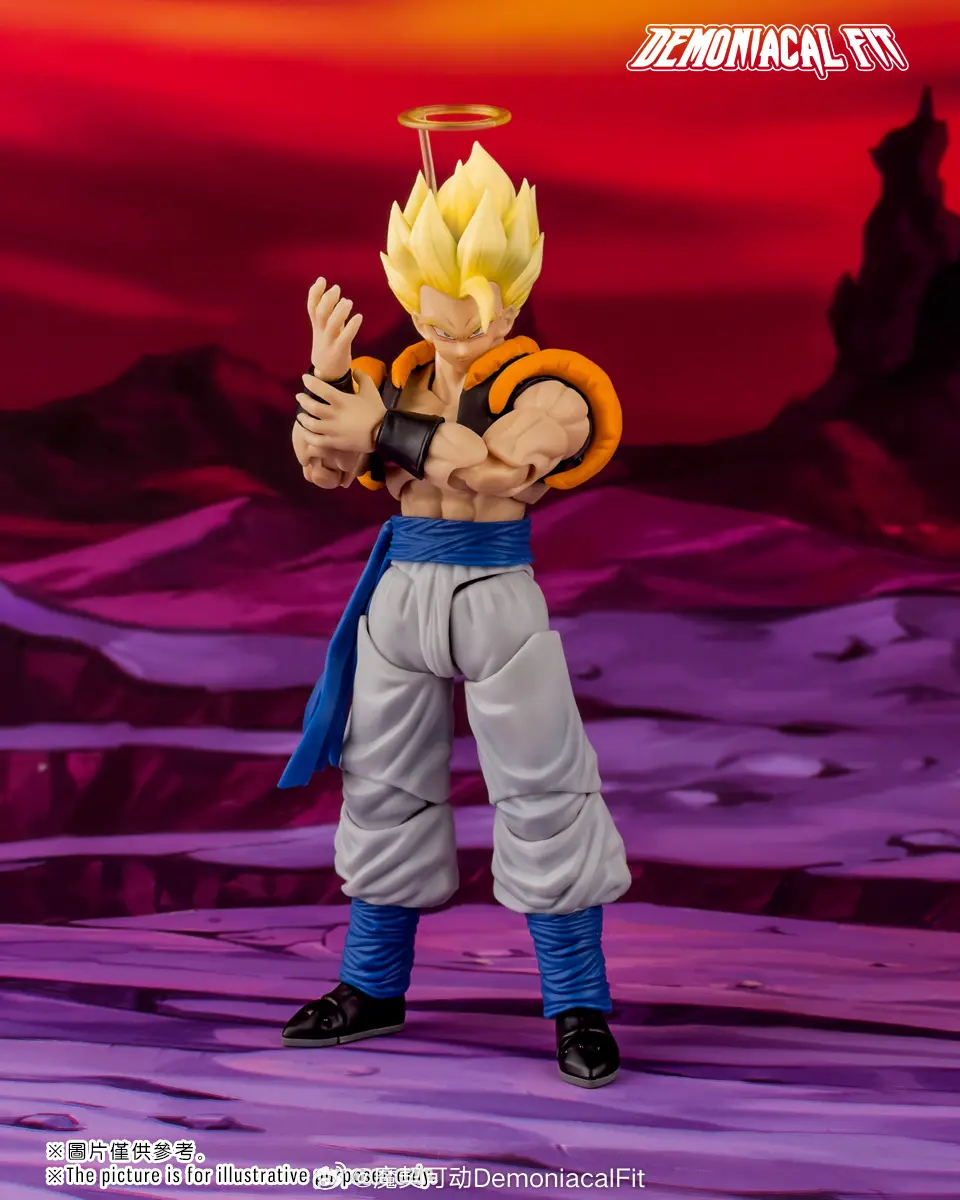 Demoniacal Fit Gogeta 3.0 Body Dragon Ball Z Action Figure DBZ SHF Gogeta Super Saiyan Figurine Anime Figures Model Toy Gift